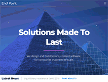 Tablet Screenshot of endpoint.com